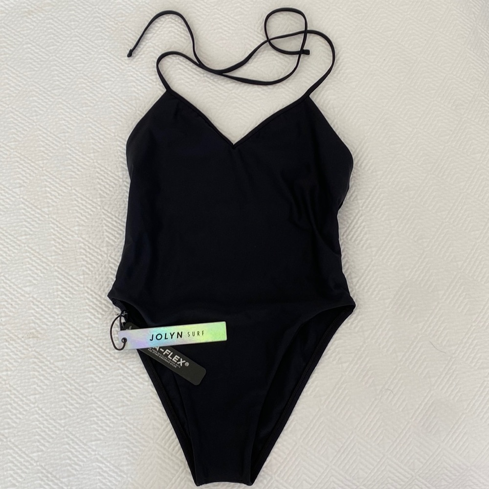 Lucia Surf One Piece Black Size M NWT